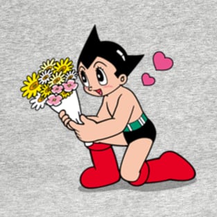 Astro Boy Flowers T-Shirt